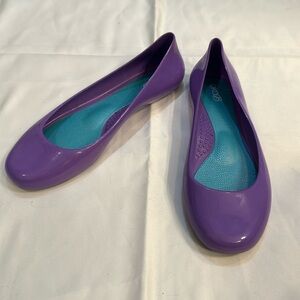 Purple Oka B Waterproof Flats